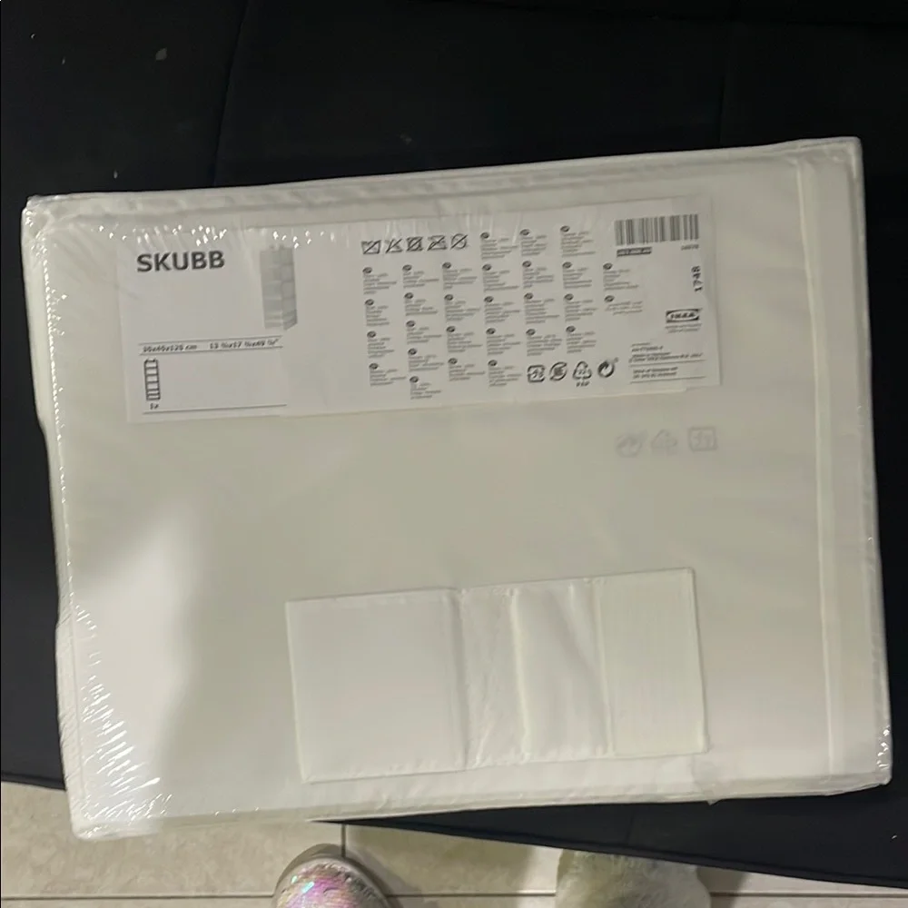SKUBB White Storage Box